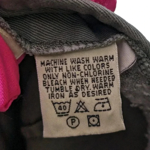 Vintage Eddie Bauer 90s Denim Maxi Skirt Grey/Gray Size 12 Modest 100% Cotton - Picture 9 of 11